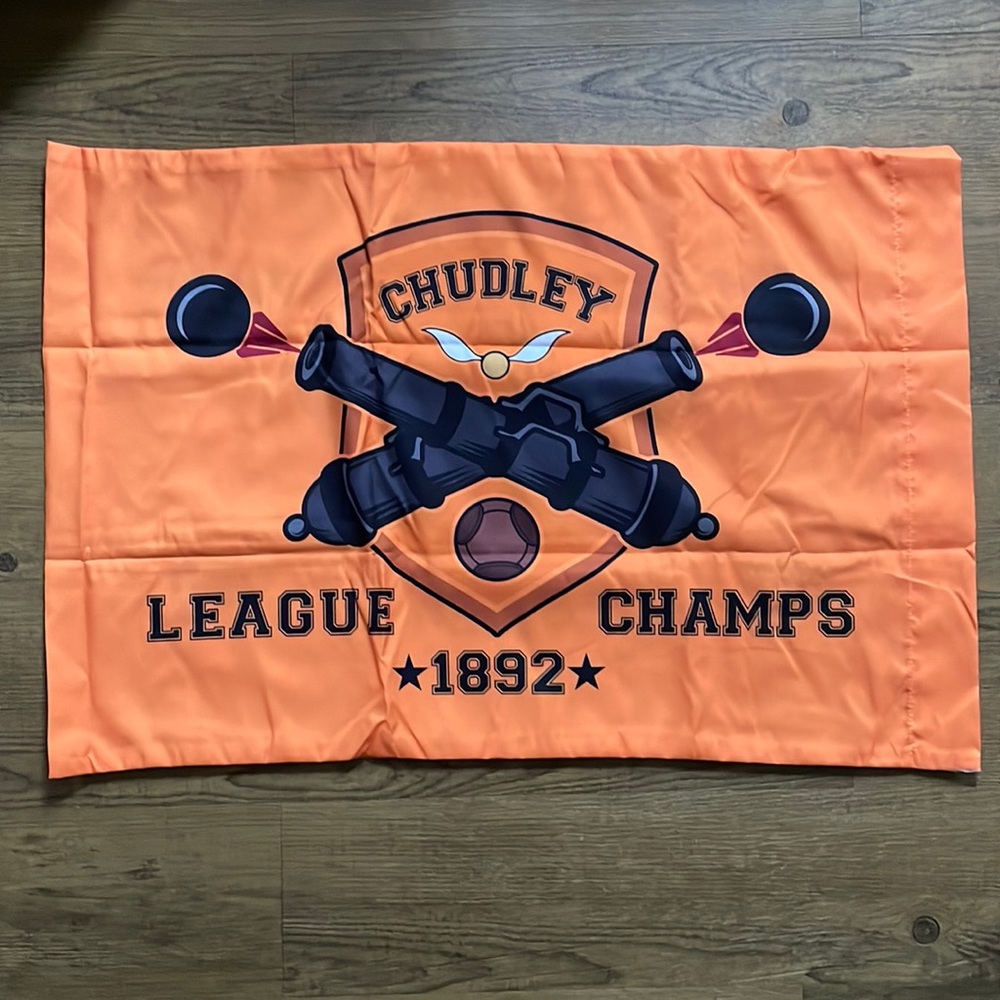 Magic, Delivered Chudley Cannons Pillow case with Bag